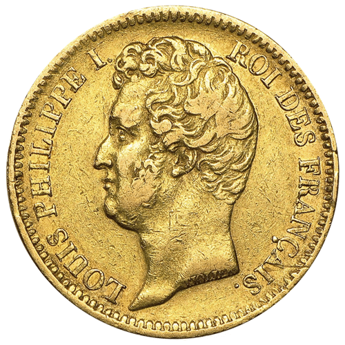 Pre-Owned 1831 French 20 Franc Louis Philippe I Gold Coin | Pre-Owned ...