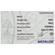 Metalor 100g Silver Bar