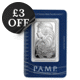 Pre-Owned PAMP Fortuna 1oz Silver Bar