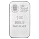 Pre-Owned The Royal Mint Una and The Lion 1oz Silver Bar - Mixed Designs