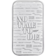 Pre-Owned Royal Mint James Bond 007 No Time To Die 1oz Silver Bar