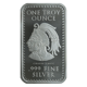 Pre-Owned Aztec Calendar 1oz Silver Bar