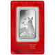 Pre-Owned 2023 PAMP Lunar Rabbit 1oz Silver Bar