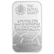 Pre-Owned The Royal Mint Star Wars Sith 'Dark Side' 1oz Minted Silver Bar - Not in Assay Card