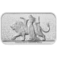 Pre-Owned The Royal Mint Una and The Lion 1oz Silver Bar in Assay Card - Mixed Designs
