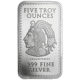 Aztec Calendar 5oz Silver Bar
