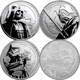 Pre-Owned Niue Star Wars 1oz Silver 4-Coin Collection - VAT Free