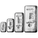 Metalor 100g, 250g, 500g & 1kg Silver Bar Bundle