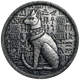Monarch Egyptian Cat Goddess Bastet 1/2oz Silver Round - Bundle of 20 Coins