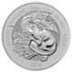 2026 UK Tudor Beasts Royal Dragon 2oz Silver Coin - Full Tube of 10 Coins