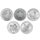 2026 Most Popular 1oz Silver Coin Collection - 5 Coins