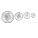 Pre-Owned 1998 Britannia Proof Silver 4-Coin Collection - VAT Free