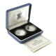 Pre-Owned 1989 UK £2 Proof Silver 2-Coin Set - VAT Free