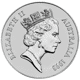 Pre-Owned 1993 Australian Kangaroo 1 Dollar 1oz Silver Coin - VAT Free