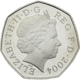 Pre-Owned 2004 UK Anniversary of the 4-Minute Mile 50p Silver Proof Piedfort Coin - VAT Free
