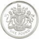 Pre-Owned 2003 UK Proof Piedfort £1 Silver Coin - VAT Free