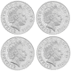 Pre-Owned 2014 UK Portrait of Britain £5 Proof Silver 4-Coin Set - VAT Free