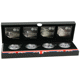 Pre-Owned 2012 UK Proof Countdown to London 2012 £5 Silver 4-Coin Collection- VAT Free