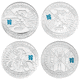 Pre-Owned 2012 UK Proof Countdown to London 2012 £5 Silver 4-Coin Collection- VAT Free