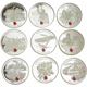 Pre-Owned 2004 UK Proof Route to Victory £5 Silver Coin Collection - VAT Free