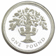 Pre-Owned 1987 UK £1 Piedfort Proof Silver Coin - VAT Free