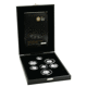 Pre-Owned 2008 UK Coinage Royal Shield of Arms Piedfort Proof Silver 7-Coin Collection - VAT Free