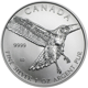 Pre-Owned 2015 Canadian Red-Tailed Hawk 1oz Silver Coin - VAT Free