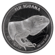 Pre-Owned 2015 Fiji Banded Iguana 1oz Silver Coin in Certi-Lock - VAT Free