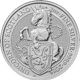 Pre-Owned 2018 UK Queen’s Beasts The Unicorn 2oz Silver Coin - VAT Free