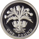 Pre-Owned 1984 UK £1 Proof Design Silver Coin - VAT Free