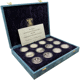 Pre-Owned 1900-1990 UK Queen Mother Silver Proof 12-Coin Collection - VAT Free