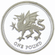 Pre-Owned 1995 UK £1 Proof Design Silver Coin - VAT Free