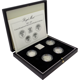 Pre-Owned 1984-1987 UK Proof Piedfort £1 Silver 4 Coin Collection - VAT Free
