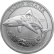 Pre-Owned 2016 Australian Tiger Shark 1/2oz Silver Coin - VAT Free