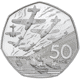 Pre-Owned UK 1944-1994 Proof Design D-Day 50p Silver Coin - VAT Free