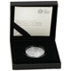 Pre-Owned 2017 UK Sapphire Jubilee of Queen Elizabeth II £5 Proof Silver Coin - VAT Free