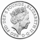 Pre-Owned 2017 UK Sapphire Jubilee of Queen Elizabeth II £5 Proof Silver Coin - VAT Free