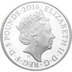 Pre-Owned 2016 UK 90th Birthday of Queen Elizabeth II £5 Piedfort Proof Silver Coin - VAT Free