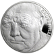 Pre-Owned 2015 UK Death of Winston Churchill £5 Piedfort Proof Silver Coin - VAT Free