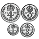Pre-Owned 2000 UK Millennium Proof Silver Coin Collection - VAT Free
