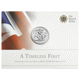 Pre-Owned 2013 UK 'A Timeless First' £20 Fine Silver Coin - Carded - VAT Free