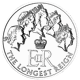 Pre-Owned 2015 UK The Longest Reigning Monarch £20 Fine Silver Coin - Carded - VAT Free