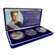 Pre-Owned 2003 UK HRH Prince William 21st Birthday Proof Silver Crown 3-Coin Set - VAT Free