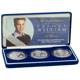 Pre-Owned 2003 UK HRH Prince William 21st Birthday Proof Silver Crown 3-Coin Set - VAT Free