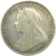 Pre-Owned 1895 UK Queen Victoria Silver Crown- VAT Free