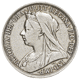 Pre-Owned 1898 UK Victoria Veiled Head Silver Crown - VAT Free