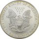 Pre-Owned 2001 USA Eagle Colorised Snake Privy 1oz Silver Coin - VAT Free
