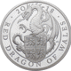 Pre-Owned 2018 UK Queen's Beasts The Dragon 1oz Proof Silver Coin - VAT Free