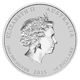 Pre-Owned 2015 Australian Lunar Goat 10oz Silver Coin - VAT Free
