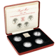 Pre-Owned 1984-1987 UK £1 Proof Silver 4-Coin Set - VAT Free